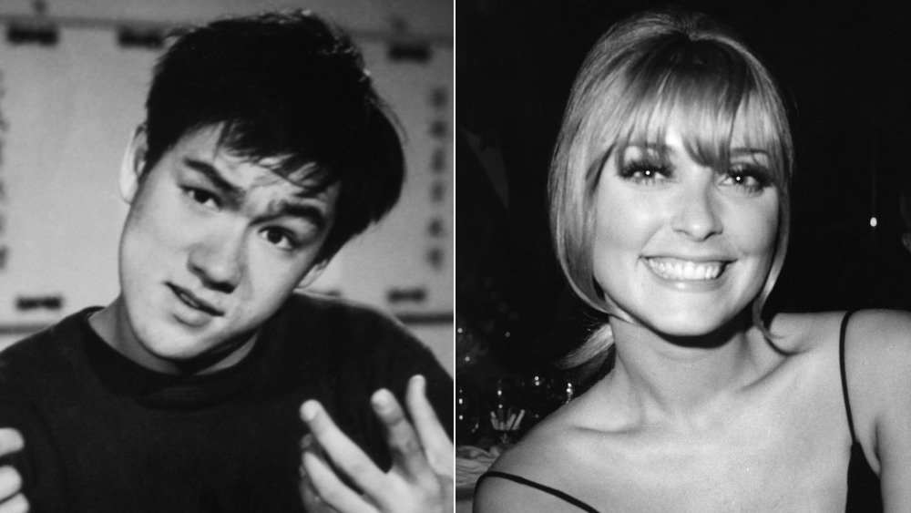Bruce Lee and Sharon Tate