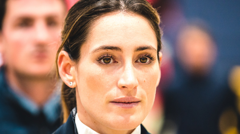 Jessica Springsteen at the Longines Speed Challenge in Paris France 2019