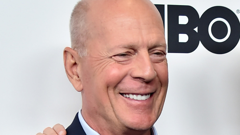 Bruce Willis smiling