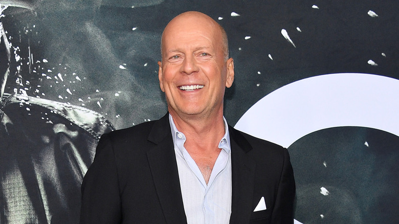 Bruce Willis smiling