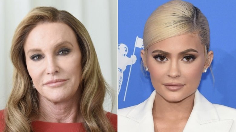 Sophia Hutchins, Caitlyn Jenner, and Kylie Jenner