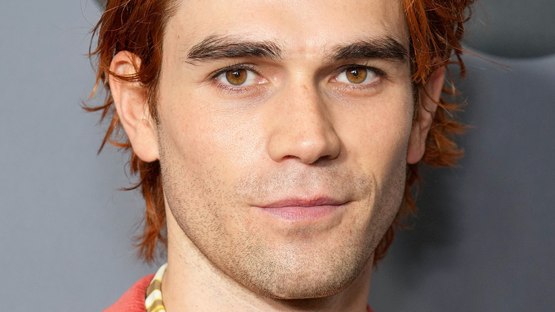 KJ Apa attends The CW Network's 2022 Upfront Arrivals