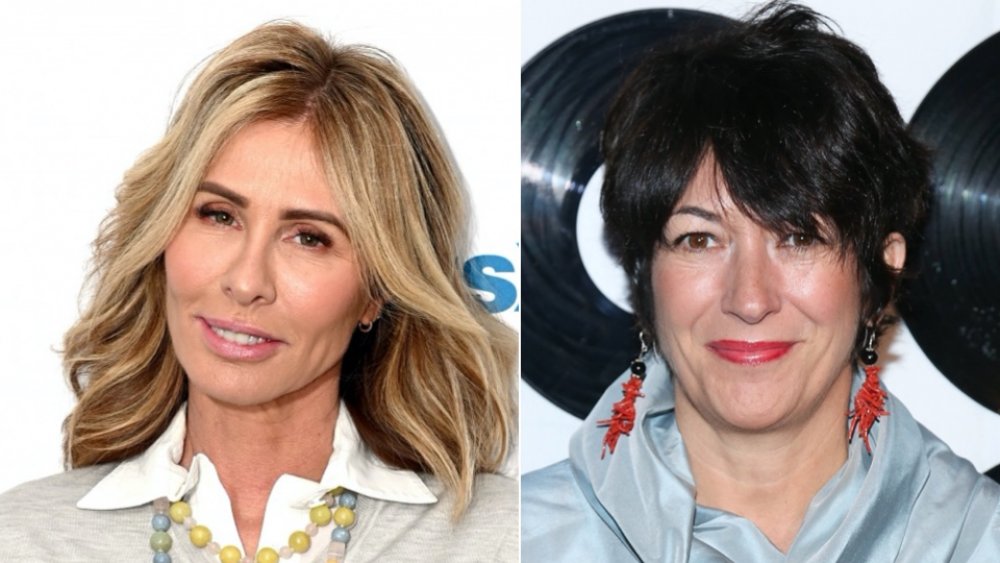 Carole Radziwill, Ghislaine Maxwell split image