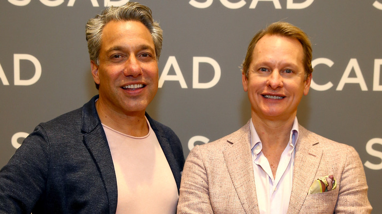Carson Kressley and Thom FIlicia at event 