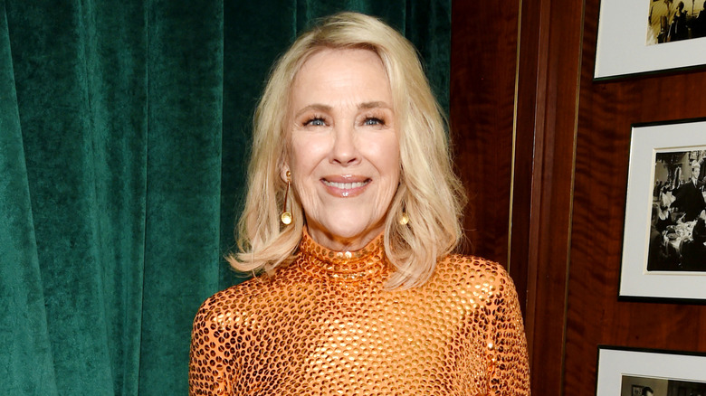 Catherine O'Hara smiles at an event