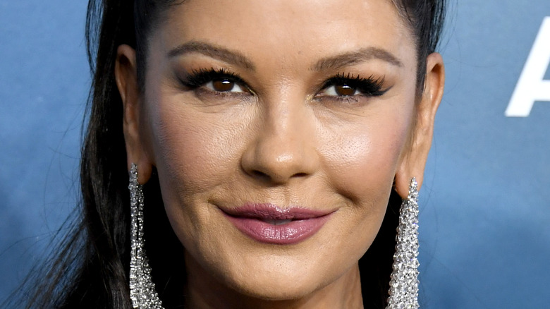 Catherine Zeta-Jones smiling