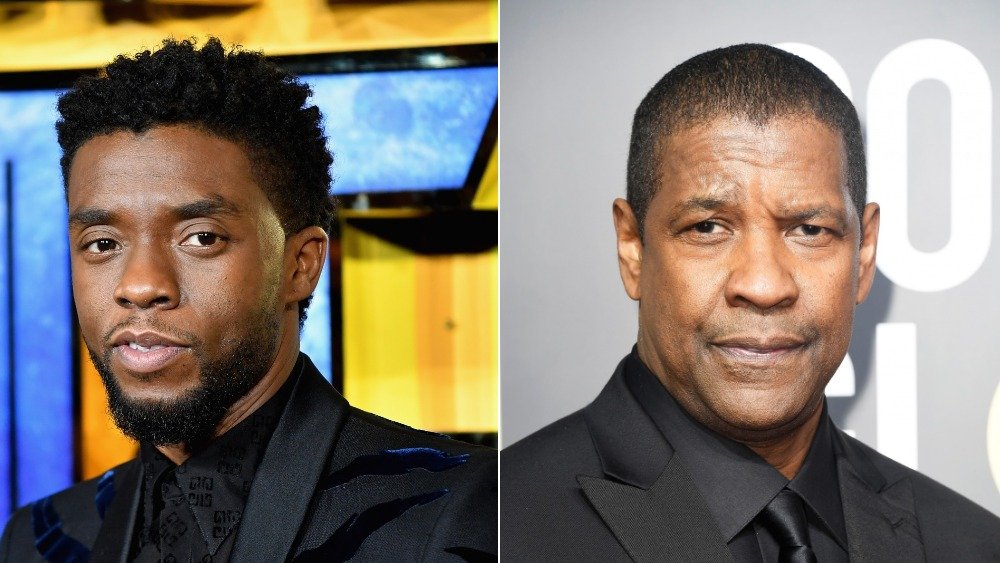 Chadwick Boseman and Denzel Washington