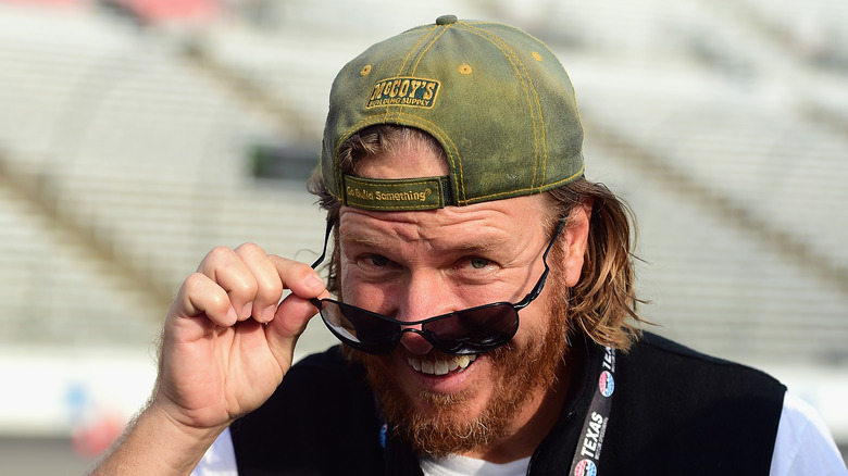 Chip Gaines at a NASCAR event