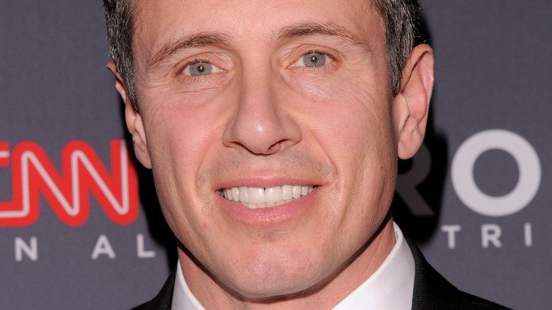 Chris Cuomo smiling with teeth