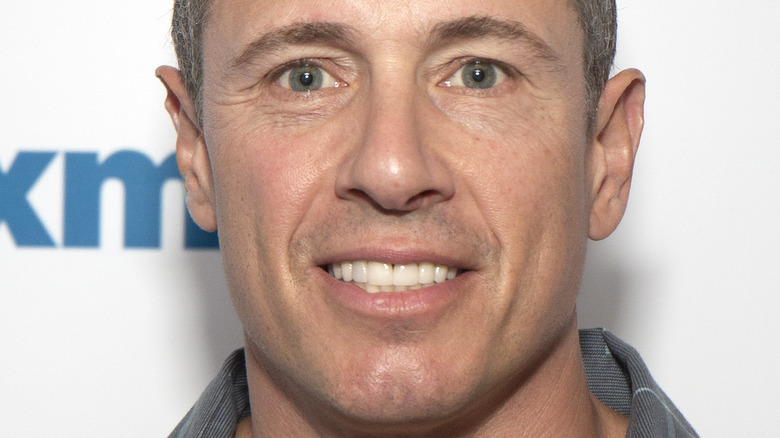 Chris Cuomo smiling with teeth