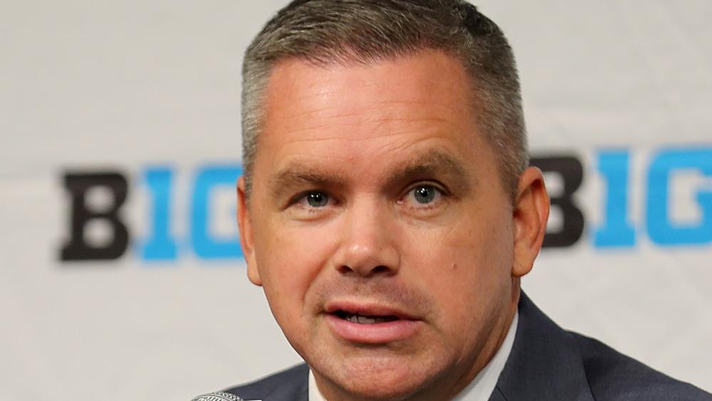 Chris Holtmann speaking 