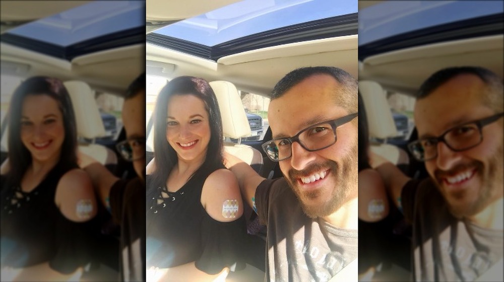 Shanann Watts and Chris Watts in a selfie from Facebook