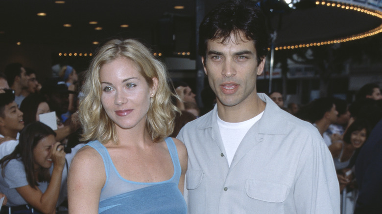 Johnathon Schaech and Christina Applegate together