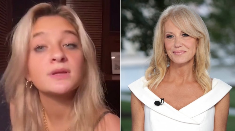 Claudia Conway and her mom Kellyanne Conway