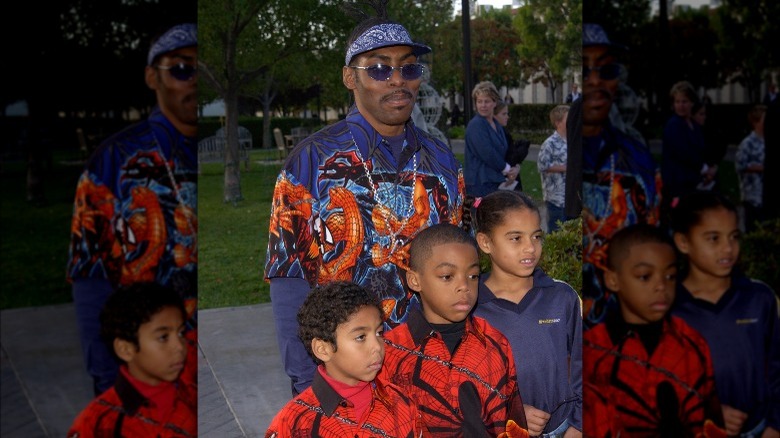 Coolio with his children