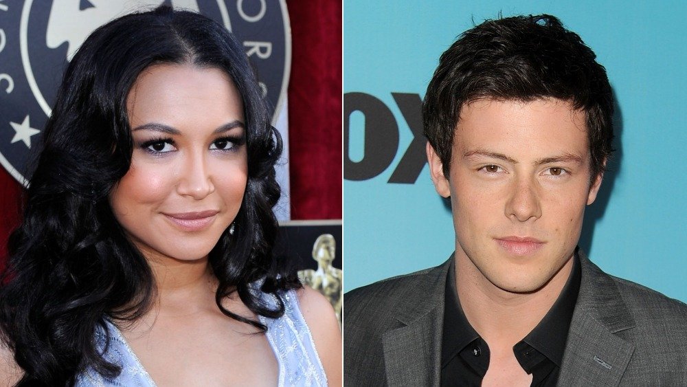 Naya Rivera and Cory Monteith