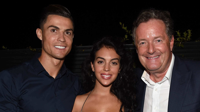 Cristiano Ronaldo, Georgina Rodriguez, Piers Morgan
