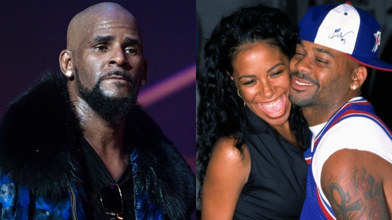 R. Kelly, Aaliyah and Damon Dash