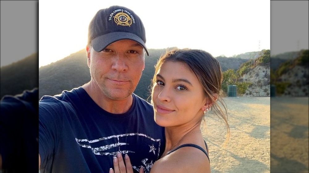 Dane Cook and Kelsi Taylor selfie