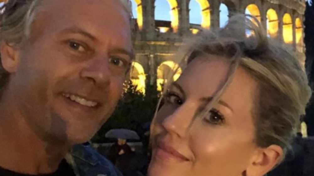 lesley cook and david beador in rome