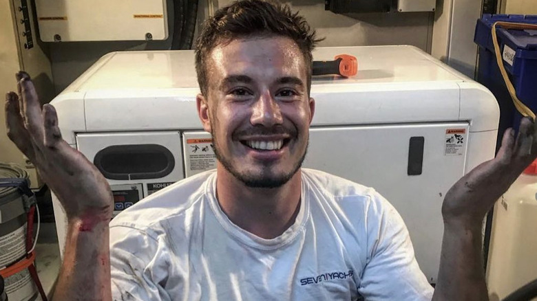 David Pascoe smiles in a selfie