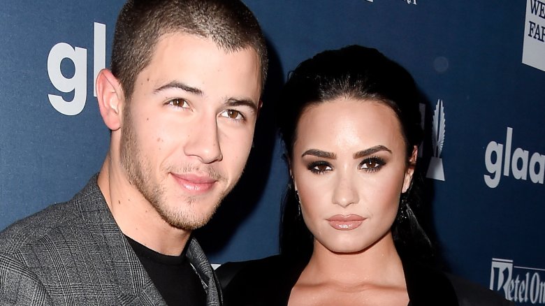 Demi Lovato and Nick Jonas