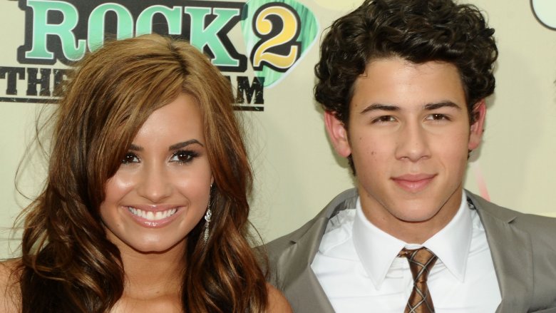Demi Lovato and Nick Jonas