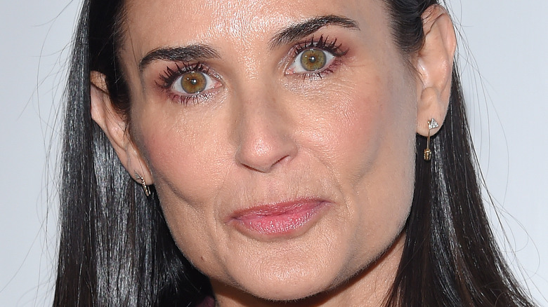 Demi Moore makeup