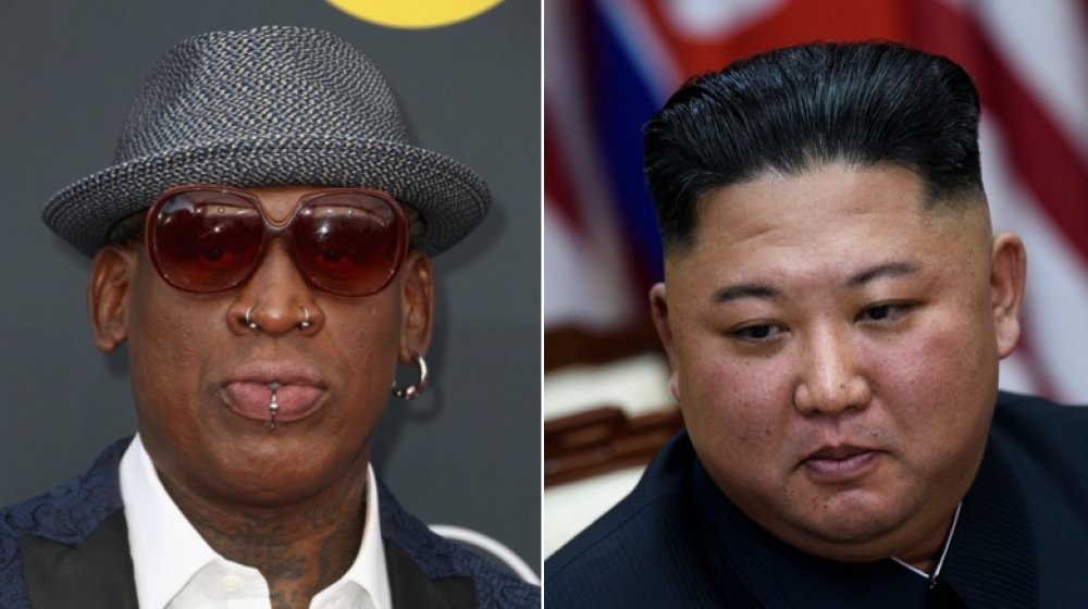 Dennis Rodman and Kim Jong Un