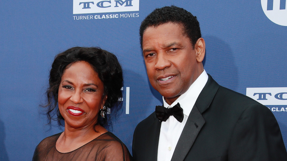 Denzel Washington and wife Pauletta Washington