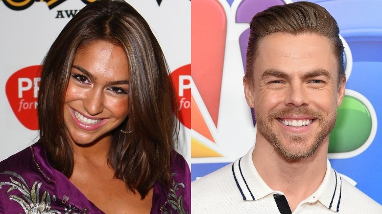 Raquelle Gracie and Derek Hough
