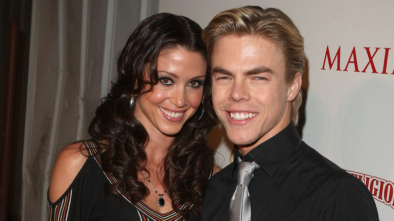 Shannon Elizabeth with Derek Hough