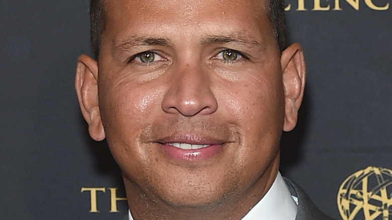 Alex Rodriguez smiling