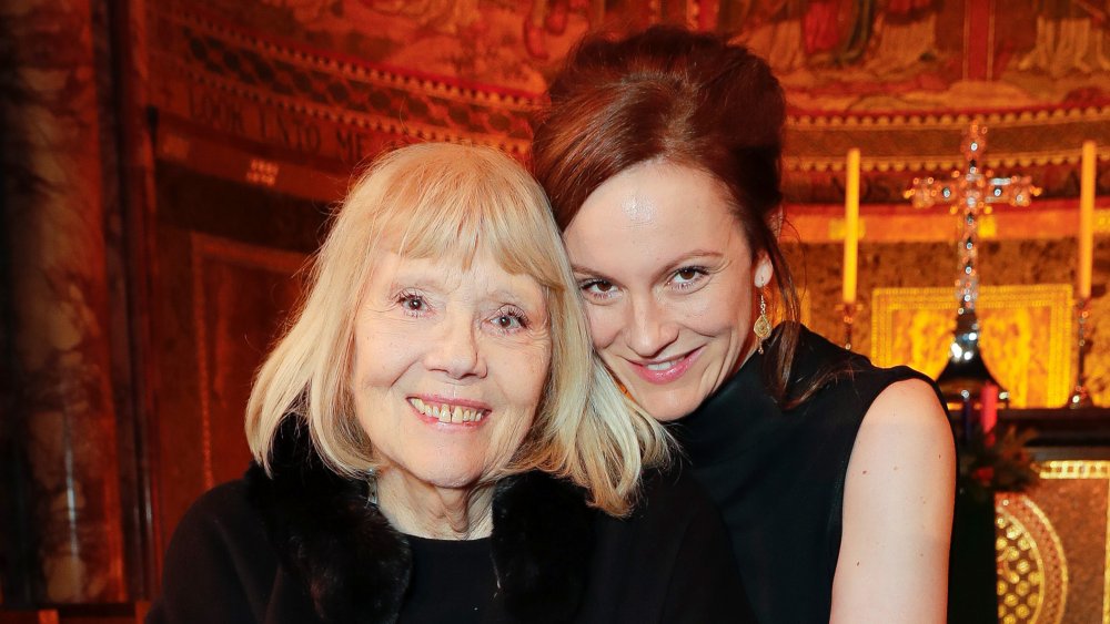Diana Rigg and Rachael Stirling 