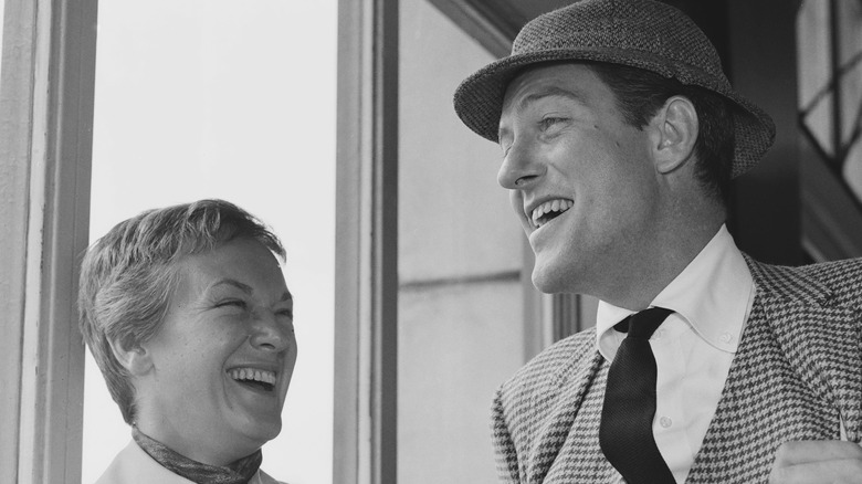 Dick Van Dyke and Margie Willett, Mary Poppins set