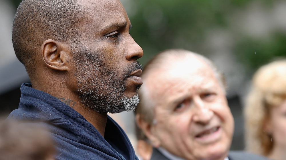 DMX and Marty Richman talk