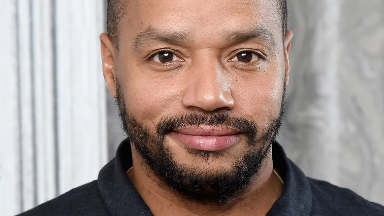 Donald Faison, posing