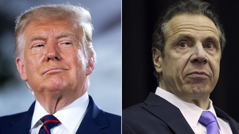 Donal Trump and Andrew Cuomo 