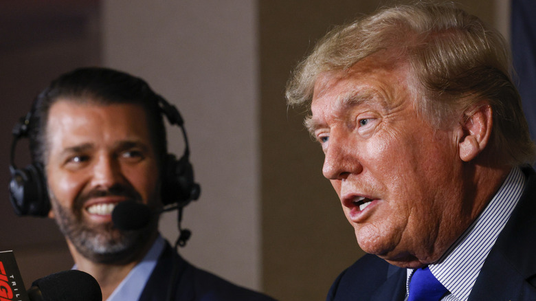 Donald Trump Jr. and Donald Trump