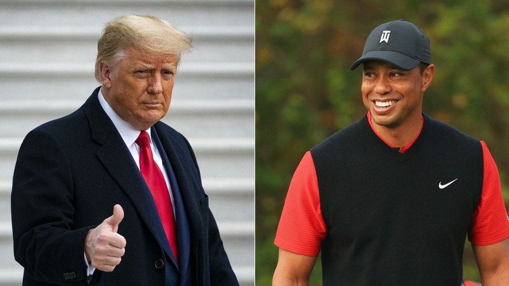 The Truth About Donald Trump And Tiger Woods' Relationship