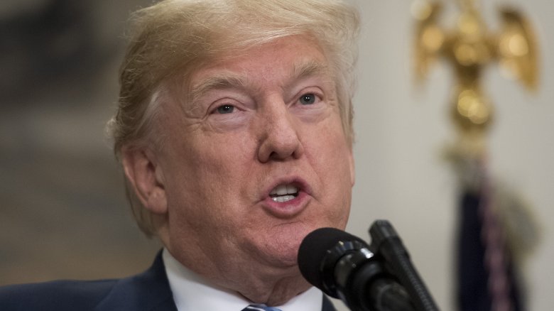 Donald Trump speaking