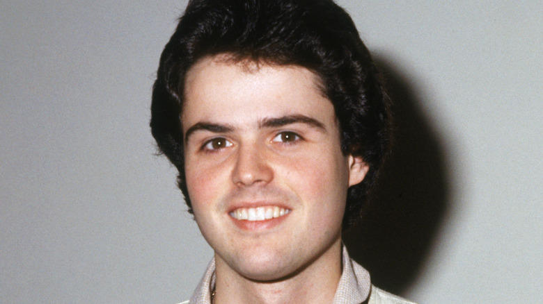 Donny Osmond young grinning white teeth