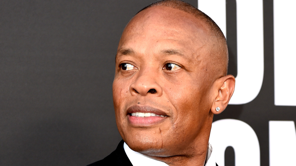 Dr. Dre on the red carpet