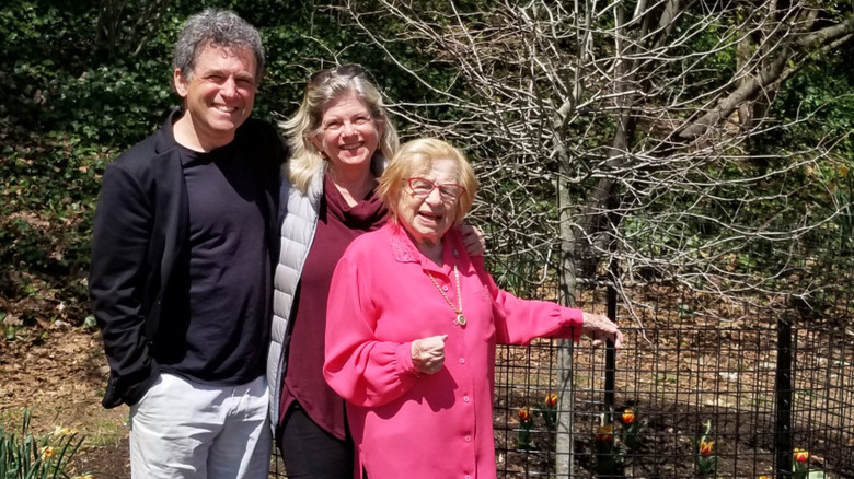 Dr. Ruth Westheimer with her children