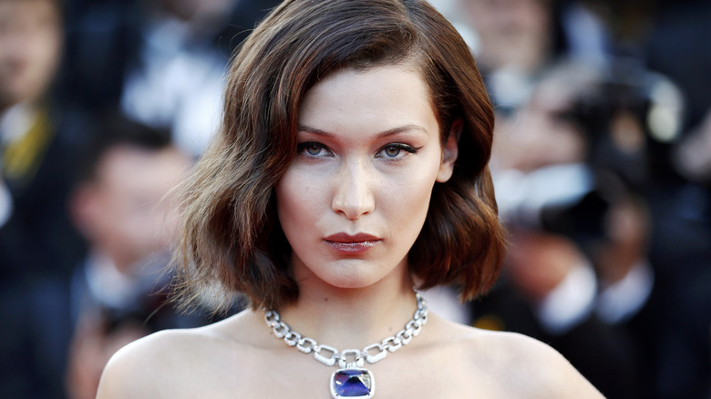 Bella Hadid at an event 