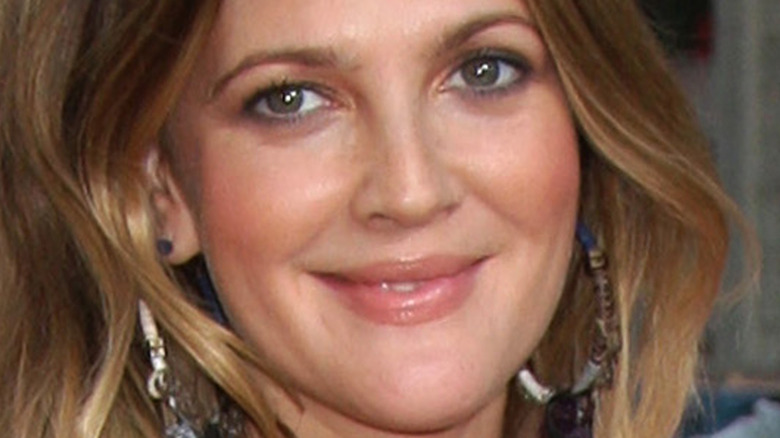 Drew Barrymore smiling