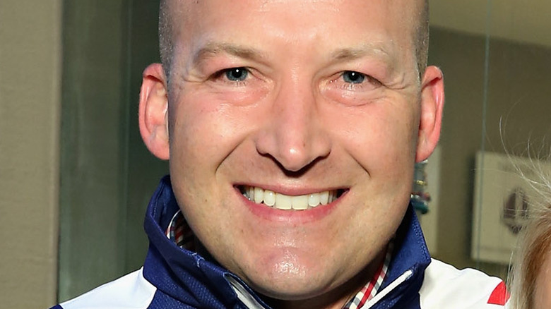 Tim Hasselbeck smiling