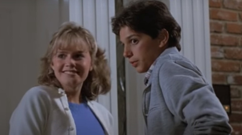 Ralph Macchio and Elisabeth Shue in The Karate Kid