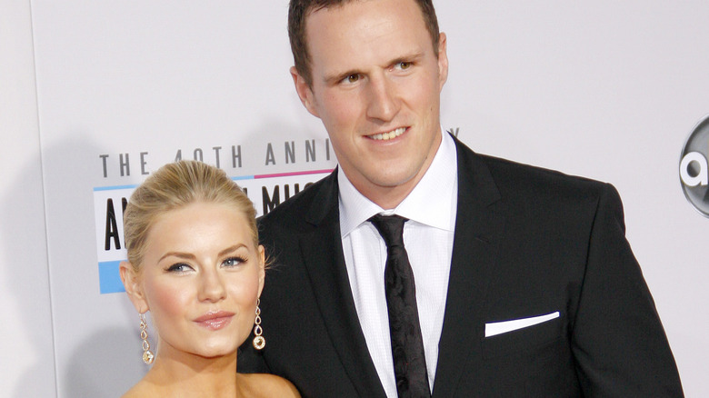 Elisha Cuthbert and Dion Phaneuf on the red carpet