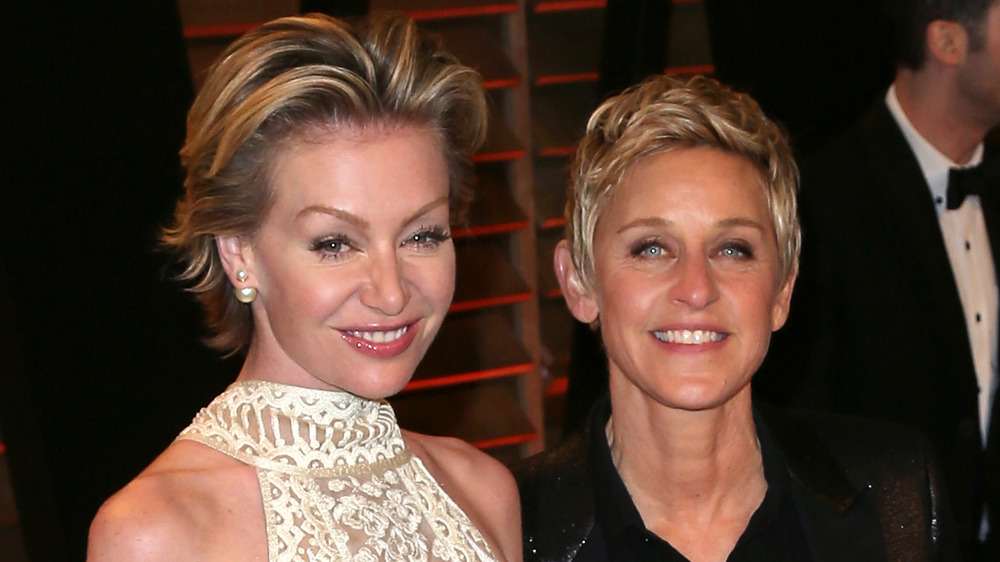 Portia de Rossi; Ellen DeGeneres